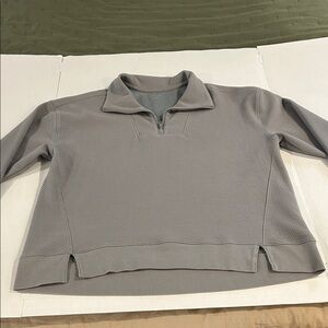 BCG brand size XL zip neck gray pullover sweatshirt